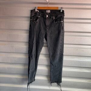 Agolde Toni Mid Rise Straight in Feral